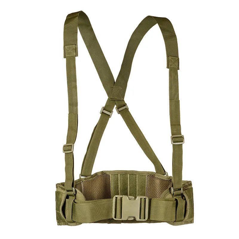 Airsoft Paintball Molle Combat Assault Vest Tactica Assault Molle Adjustable Hunting War Battle Waist Support Chest Rig Vest - Avero