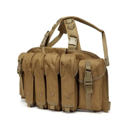 AK Chest Rig Molle Tactical Vest Military Army Equipment AK 47 Magazine Pouch Outdoor Airsoft Paintball Hunting Vest - Avero