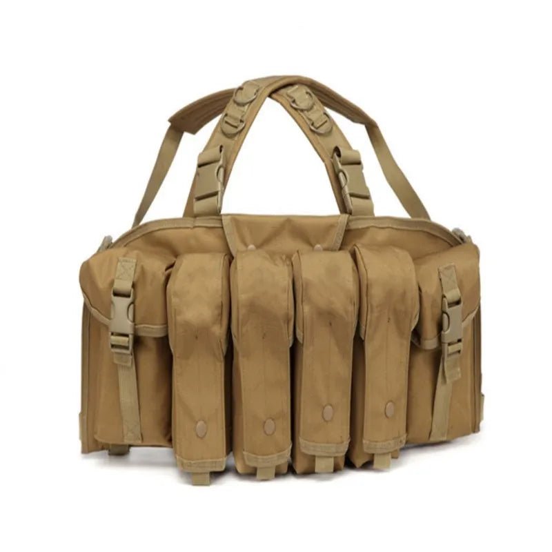 AK Chest Rig Molle Tactical Vest Military Army Equipment AK 47 Magazine Pouch Outdoor Airsoft Paintball Hunting Vest - Avero
