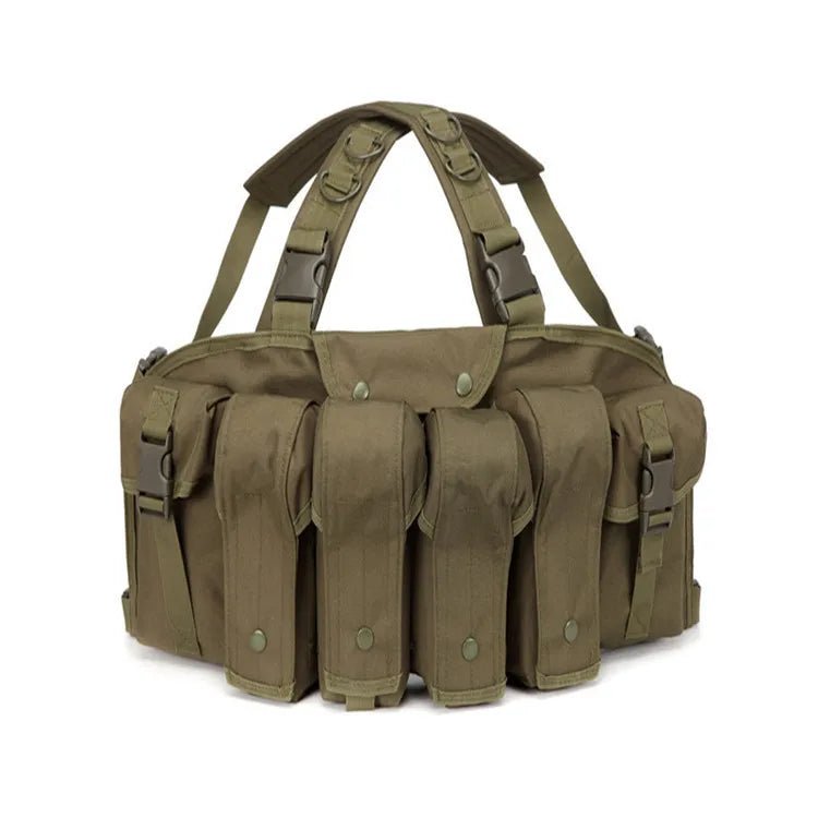 AK Chest Rig Molle Tactical Vest Military Army Equipment AK 47 Magazine Pouch Outdoor Airsoft Paintball Hunting Vest - Avero