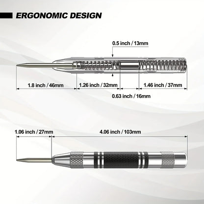 Automatic center punch locator center punch automatic center punch window breaker automatic sample punch 128mm - Avero
