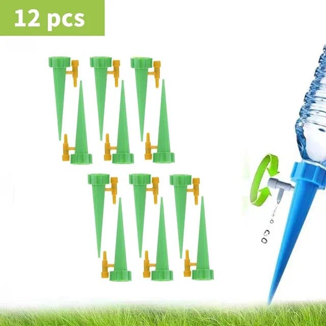 Automatic Drip Irrigation System Self Watering for Flower Plants Greenhouse Garden Adjustable Auto Water Dripper Device - Avero