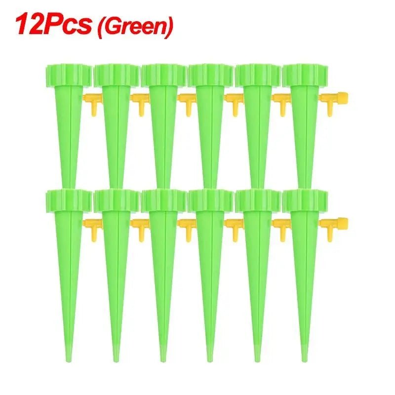 Automatic Drip Irrigation System Self Watering Spike for Flower Plants Greenhouse Garden Adjustable Auto Water Dripper Device - Avero