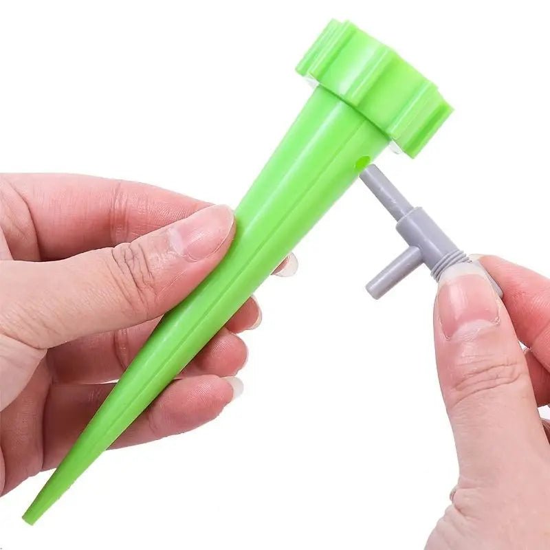 Automatic Drip Irrigation System Self Watering Spike for Flower Plants Greenhouse Garden Adjustable Auto Water Dripper Device - Avero