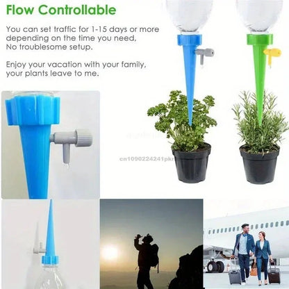 Automatic Drip Plants Irrigation Drip Irrigation Garden Watering System Garden Plant Self Watering Kits Insert Watering Devices - Avero