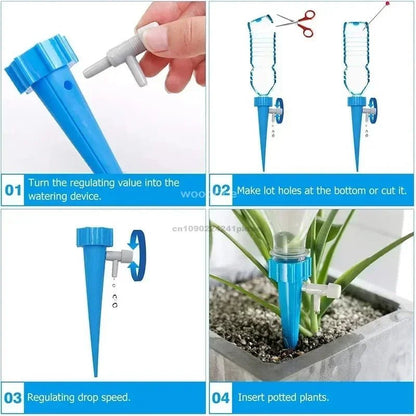 Automatic Drip Plants Irrigation Drip Irrigation Garden Watering System Garden Plant Self Watering Kits Insert Watering Devices - Avero