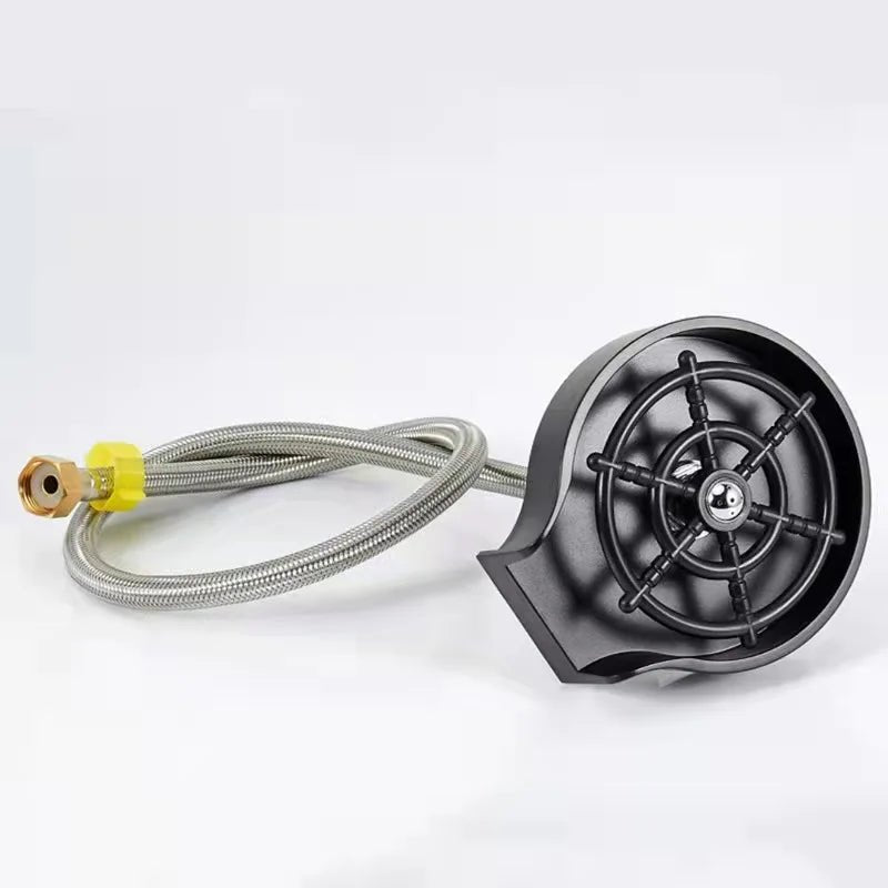 Automatic High Pressure Cup Washer Faucet Glass Rinser Glass Cup Washer Bar Beer Milk Tea Cup Cleaner Kitchen Sink Accessories - Avero