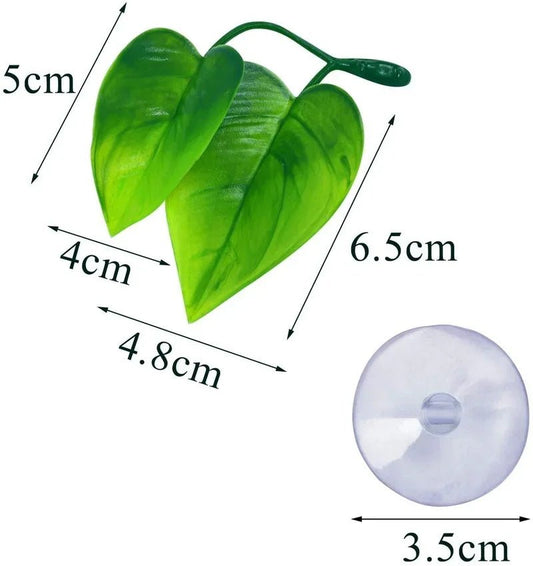 Betta Fish Leaf Hammock Simulating The Natural Habitat for Betta Spawning Breeding Resting Bed Aquarium Decoration - Avero