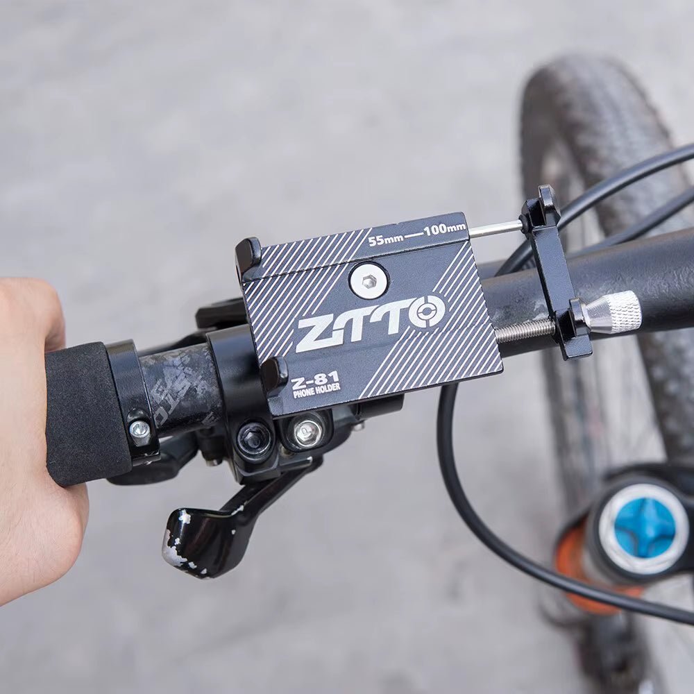 Bicycle Phone Holder Reliable Mount Universal MTB Mobile Cell GPS Metal Motorcycle Holder on Road Bike Moto M365 Handlebar - Avero