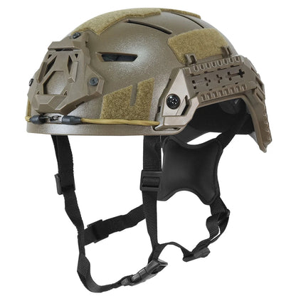BOOIU Tactical Helmet ABS Child Helmet for Head Circumference 50 - 55cm Outdoor Sport CS Riding Airsoft Helmets Protect Equipment - Avero