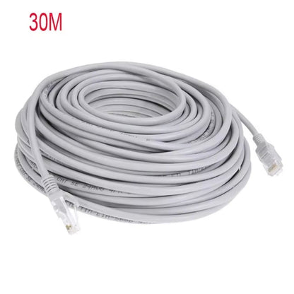Cable Ethernet De Alta Velocidad Cat5E RJ45 Cable De Red LAN Enrutador De Ordenador Patch Cord , 1M/5M/10M/15M/20M/30M/50M - Avero