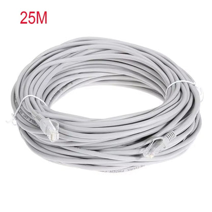 Cable Ethernet De Alta Velocidad Cat5E RJ45 Cable De Red LAN Enrutador De Ordenador Patch Cord , 1M/5M/10M/15M/20M/30M/50M - Avero