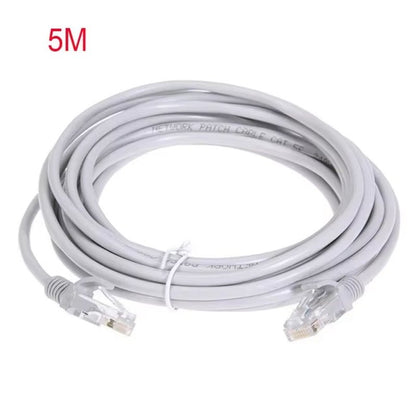Cable Ethernet De Alta Velocidad Cat5E RJ45 Cable De Red LAN Enrutador De Ordenador Patch Cord , 1M/5M/10M/15M/20M/30M/50M - Avero