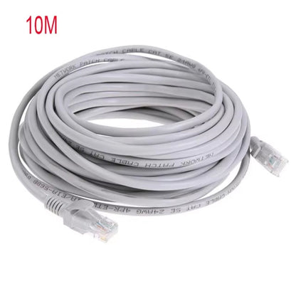 Cable Ethernet De Alta Velocidad Cat5E RJ45 Cable De Red LAN Enrutador De Ordenador Patch Cord , 1M/5M/10M/15M/20M/30M/50M - Avero