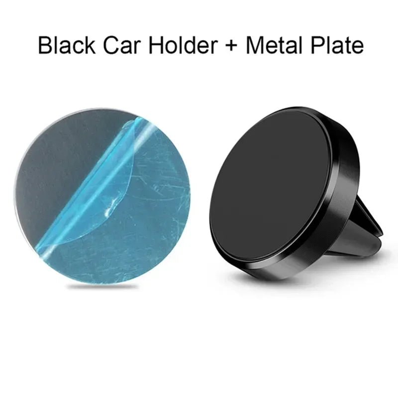 Car Air Vent Magnetic Phone Holder GPS Smartphone Stand Mount For Mag - safe iPhone 16 15 14 13 12 Pro Xiaomi Samsung Mini Stand - Avero