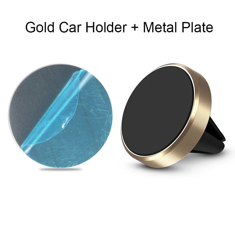Car Air Vent Magnetic Phone Holder GPS Smartphone Stand Mount For Mag - safe iPhone 16 15 14 13 12 Pro Xiaomi Samsung Mini Stand - Avero