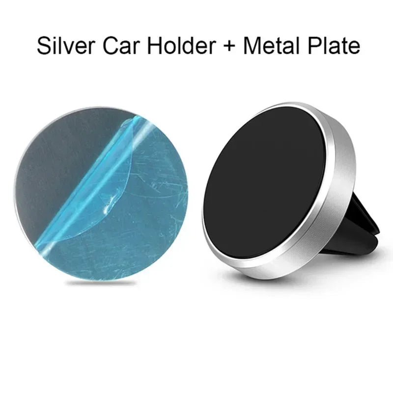 Car Air Vent Magnetic Phone Holder GPS Smartphone Stand Mount For Mag - safe iPhone 16 15 14 13 12 Pro Xiaomi Samsung Mini Stand - Avero