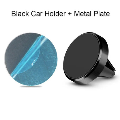 Car Air Vent Magnetic Phone Holder GPS Smartphone Stand Mount For Mag - safe iPhone 16 15 14 13 12 Pro Xiaomi Samsung Mini Stand - Avero