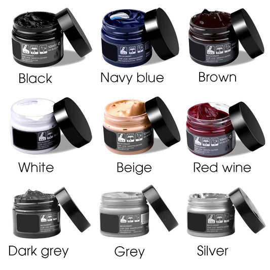 Car Leather Repair Kit Liquid Skin Recoloring Balm No Heat Repair Tool Auto Seat Holes Scratch Cracks Rips Restoration Set Shoes - Avero