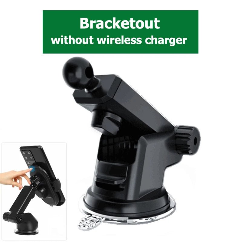 Car Magnetic Cell Phone Holder wireless charger Mobile Phone Stand in Car GPS Support 360° Rotatable Mount For iPhone 14 Xiaomi - Avero