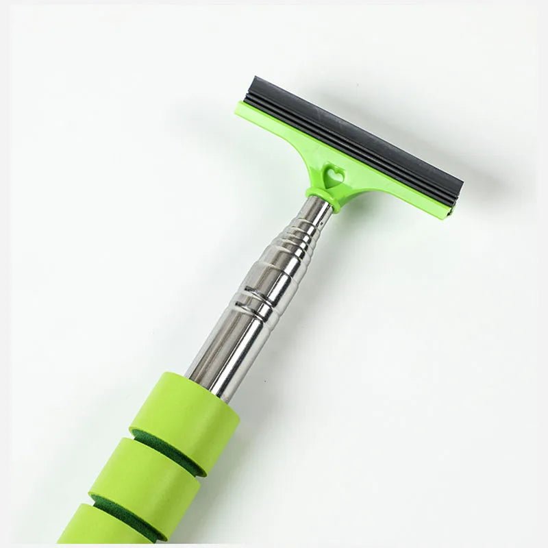 Car Rearview Mirror Wiper Cleaning Tool Auto Glass Mist Cleaner Scraper Car Accessories Handle Telescopic Window Cleaning Brush - Avero