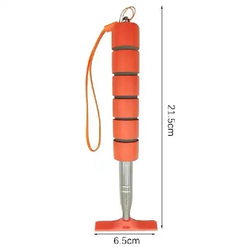 Car Rearview Mirror Wiper Cleaning Tool Auto Glass Mist Cleaner Scraper Car Accessories Handle Telescopic Window Cleaning Brush - Avero