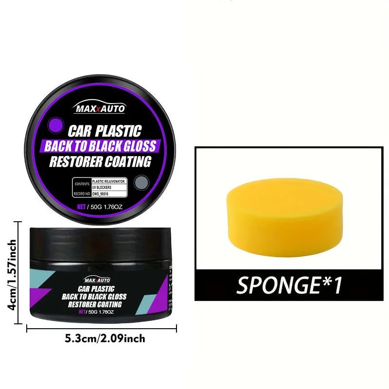 Car Universal Leather and Plastic Repair Polishing Wax Automotive interior reconditioning cream for leather/plastic/rubber care - Avero