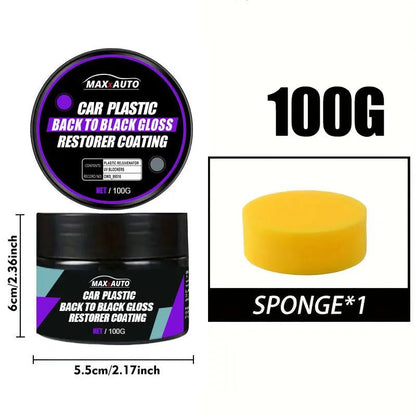 Car Universal Leather and Plastic Repair Polishing Wax Automotive interior reconditioning cream for leather/plastic/rubber care - Avero