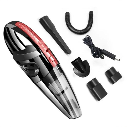 Car Vacuum Cleaner Handheld Wireless Charging Model High Power Small Car Interior Vacuum Cleaner 1 Set - Avero