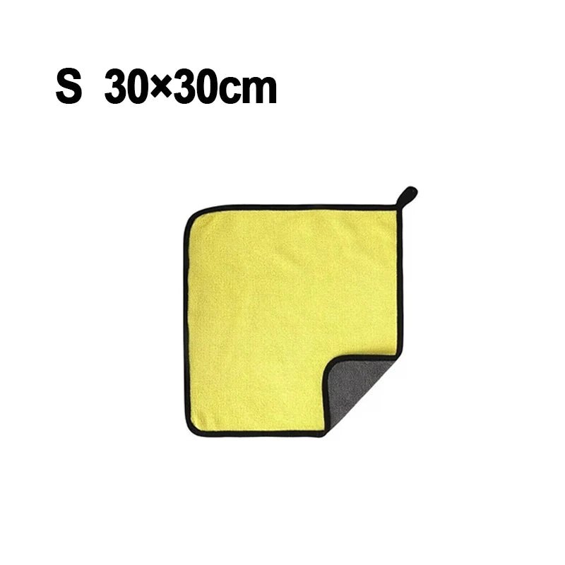 Car Wash Towel Microfiber High Water Absorption Cleaning Towels Thickened Soft Car Washing Drying Cloth Car Care Cloth Detailing - Avero