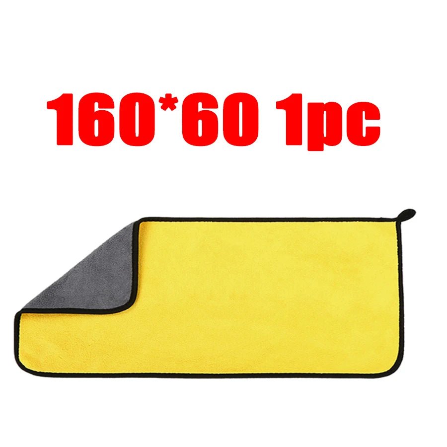Car Wash Towel Microfiber High Water Absorption Cleaning Towels Thickened Soft Car Washing Drying Cloth Car Care Cloth Detailing - Avero