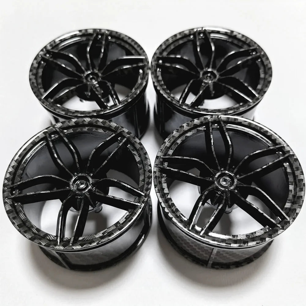Carbon Fiber Accessories Tail Wheel Hub 23799 80279 Tyre 37383 73398 68577 MOC Compatible Lego Car Building Block Bricks - Avero