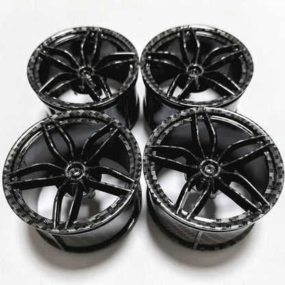 Carbon Fiber Accessories Tail Wheel Hub 23799 80279 Tyre 37383 73398 68577 MOC Compatible Lego Car Building Block Bricks - Avero