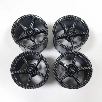 Carbon Fiber Accessories Tail Wheel Hub 23799 80279 Tyre 37383 73398 68577 MOC Compatible Lego Car Building Block Bricks - Avero