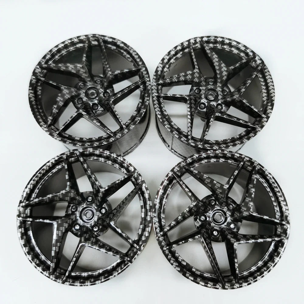 Carbon Fiber Accessories Tail Wheel Hub 23799 80279 Tyre 37383 73398 68577 MOC Compatible Lego Car Building Block Bricks - Avero
