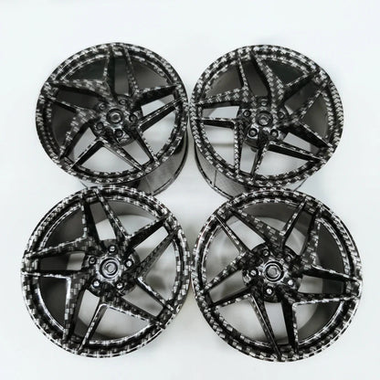 Carbon Fiber Accessories Tail Wheel Hub 23799 80279 Tyre 37383 73398 68577 MOC Compatible Lego Car Building Block Bricks - Avero