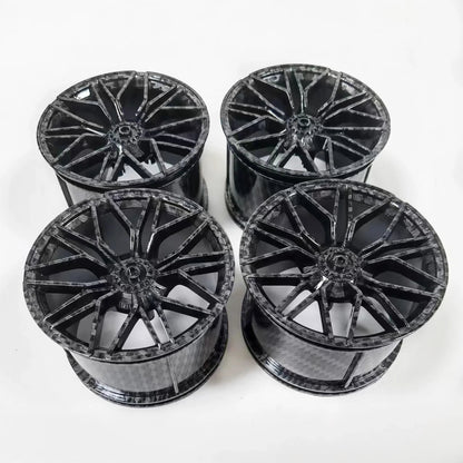 Carbon Fiber Accessories Tail Wheel Hub 23799 80279 Tyre 37383 73398 68577 MOC Compatible Lego Car Building Block Bricks - Avero