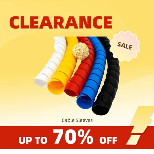 Clearance_2meters 8mm 10mm Line Organizer Pipe Protection Flexible Spiral Wrap Winding Cable Wire Protector Cable Sleeve Cover T - Avero