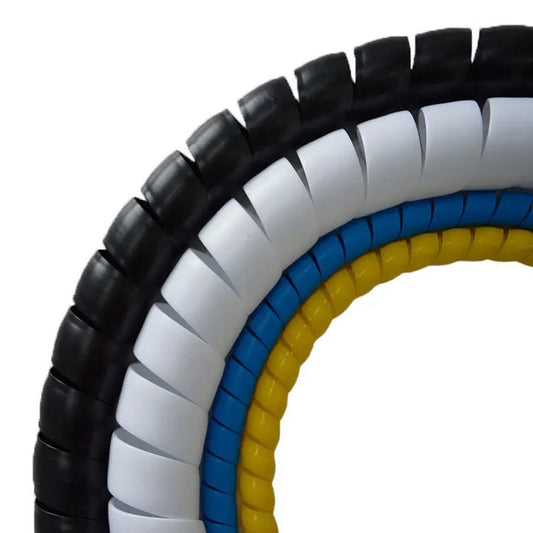 Clearance_2meters 8mm 10mm Line Organizer Pipe Protection Flexible Spiral Wrap Winding Cable Wire Protector Cable Sleeve Cover T - Avero