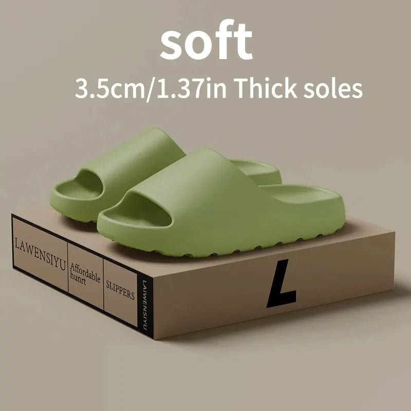 Coconut Slippers Feel like Stepping on Shit Thick - soled Sandals Summer New Non - slip Wearing Sandals - Avero