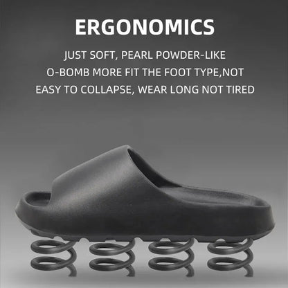 Coconut Slippers Feel like Stepping on Shit Thick - soled Sandals Summer New Non - slip Wearing Sandals - Avero