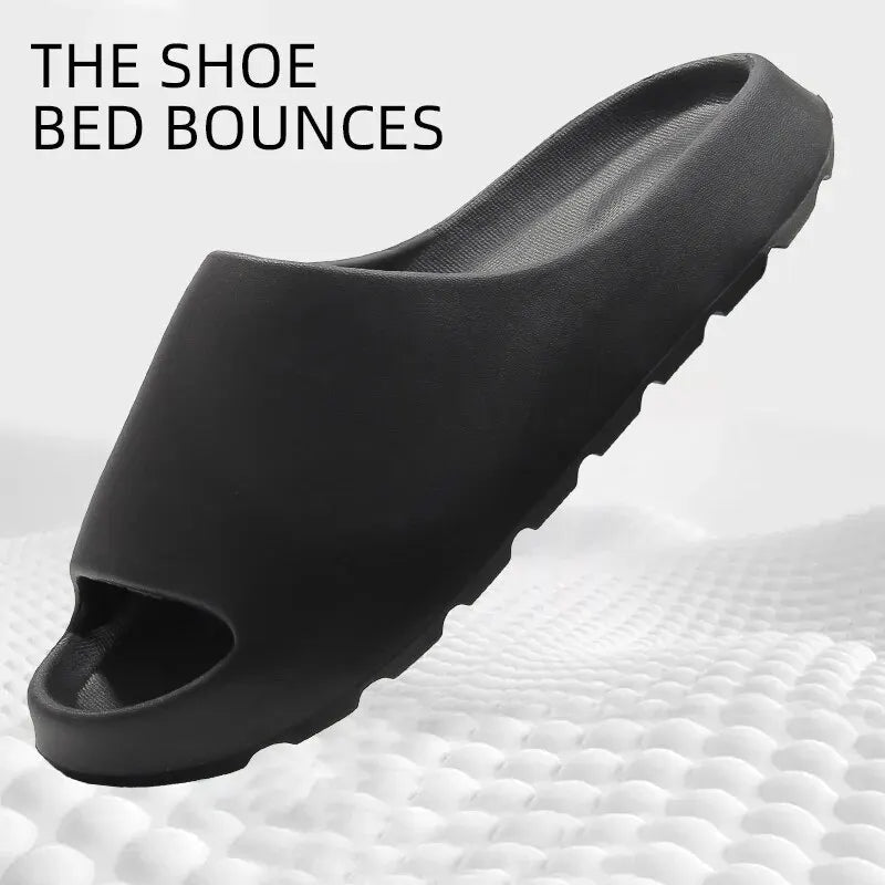 Coconut Slippers Feel like Stepping on Shit Thick - soled Sandals Summer New Non - slip Wearing Sandals - Avero