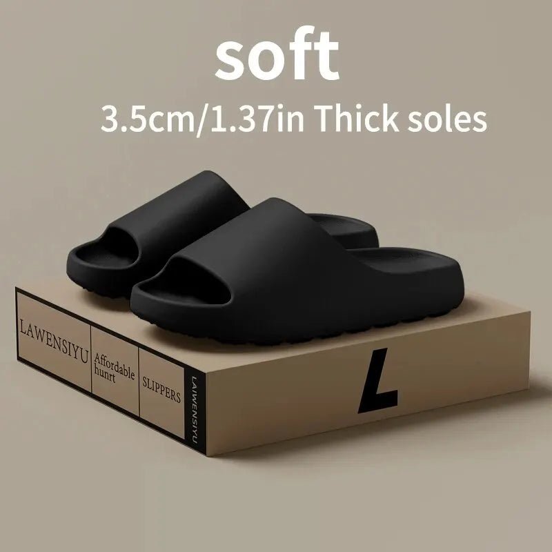 Coconut Slippers Feel like Stepping on Shit Thick - soled Sandals Summer New Non - slip Wearing Sandals - Avero