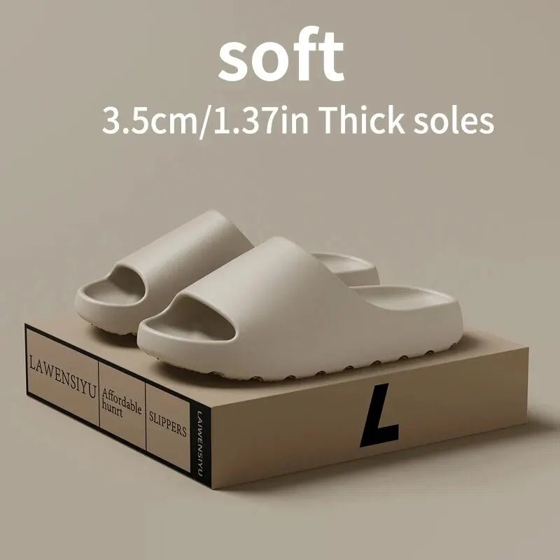 Coconut Slippers Feel like Stepping on Shit Thick - soled Sandals Summer New Non - slip Wearing Sandals - Avero