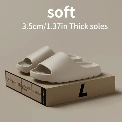 Coconut Slippers Feel like Stepping on Shit Thick - soled Sandals Summer New Non - slip Wearing Sandals - Avero