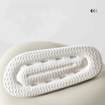 Cute Couple Pillow Slippers Female Summer Wear 2024 New Bathroom Bath Non - Slip Indoor Home Eva Thick Bottom Sandals - Avero