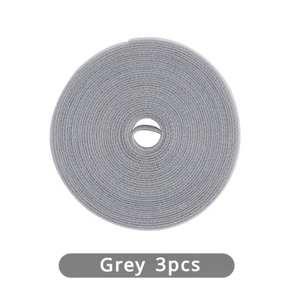 Data Cable Management Cable Tie Reusable Removable Multi - purpose Wire Organizer Data Cable Storage Tape Plant Fixation - Avero