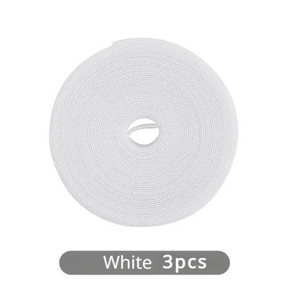Data Cable Management Cable Tie Reusable Removable Multi - purpose Wire Organizer Data Cable Storage Tape Plant Fixation - Avero