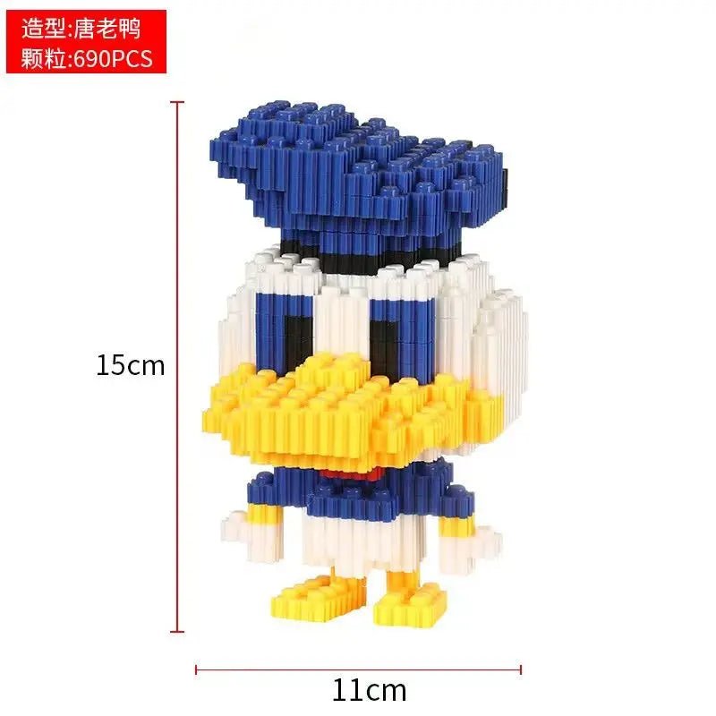 Disney and Marvel peripherals are compatible with Lego small particle assembly building blocks, small toy puzzle ornaments - Avero