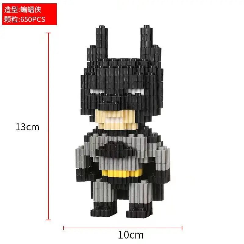Disney and Marvel peripherals are compatible with Lego small particle assembly building blocks, small toy puzzle ornaments - Avero